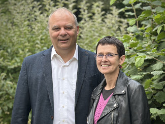 Dekan Thomas Guba und Dekanin Ulrike Dittmar