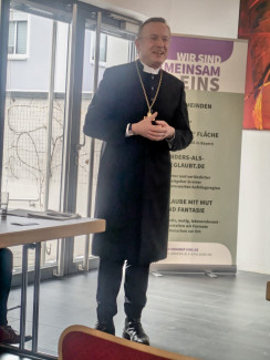 Der Landesbischof bei der Dienstkonferenz in Schwandorf