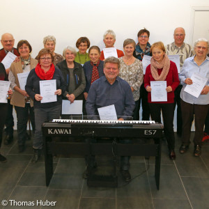 Kirchenchor Ehrung Dezember 2018